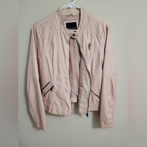Blush Moto Jacket